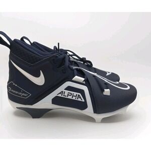 Nike‎ Alpha Menace Pro 3 Football Cleats Navy Blue Men's Size 10 CT6649-400
